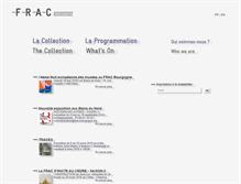 Tablet Screenshot of frac-bourgogne.org